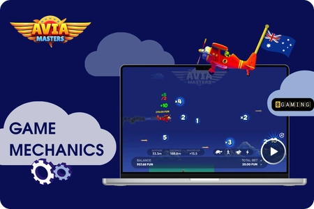 Aviamasters multiplier flight mechanic showing additive and multiplicative boosts, rockets
