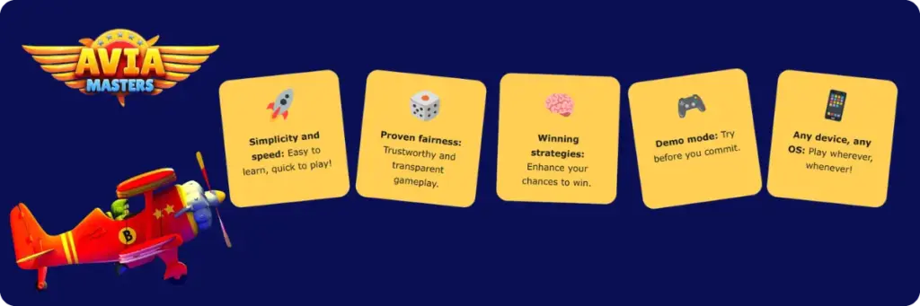 Aviamasters Key Features 