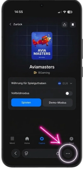 Avia Masters Android Offizielle App