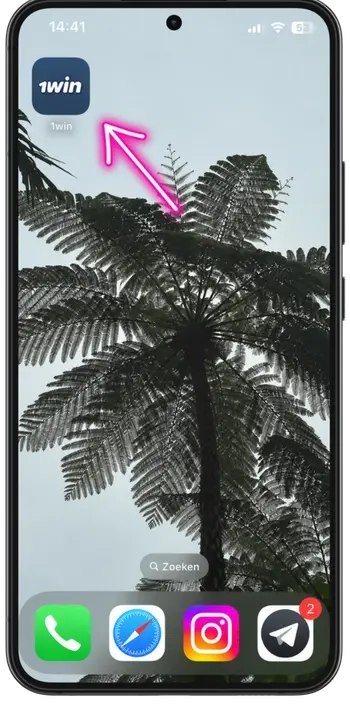 Avia Masters App auf dem Startbildschirm finden